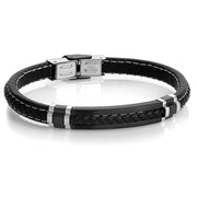 Accented Leather Bracelet