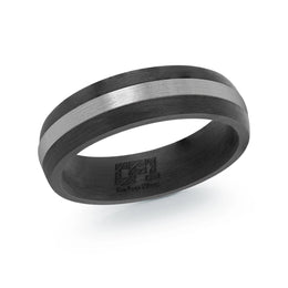 Dual Carbon Stripe Ring