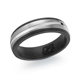 Dual Carbon Swirl Ring