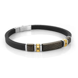 Double Stud Silicone Bracelet