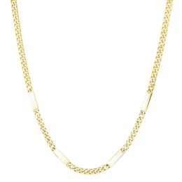 4.5mm Engravable Curb Chain - 4 PLATES