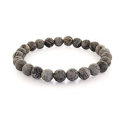 Grey Jasper Beaded Bracelet