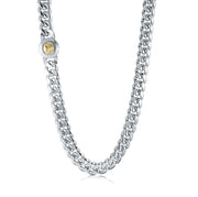 Medusa Curb Chain Necklace