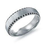 6MM Studded Bevel Ring
